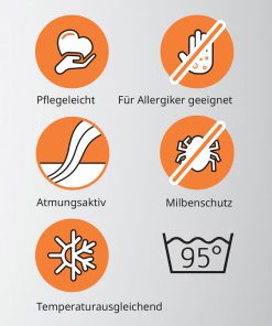 Kinder Bettdecken Set | pflegeleicht | allergiker | atmungsaktiv | milbenschutz | temperaturausgleichend