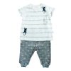 Baby Outfit 2-tlg T-Shirt & Hose mit Eidechsen-Motiv | kitikate